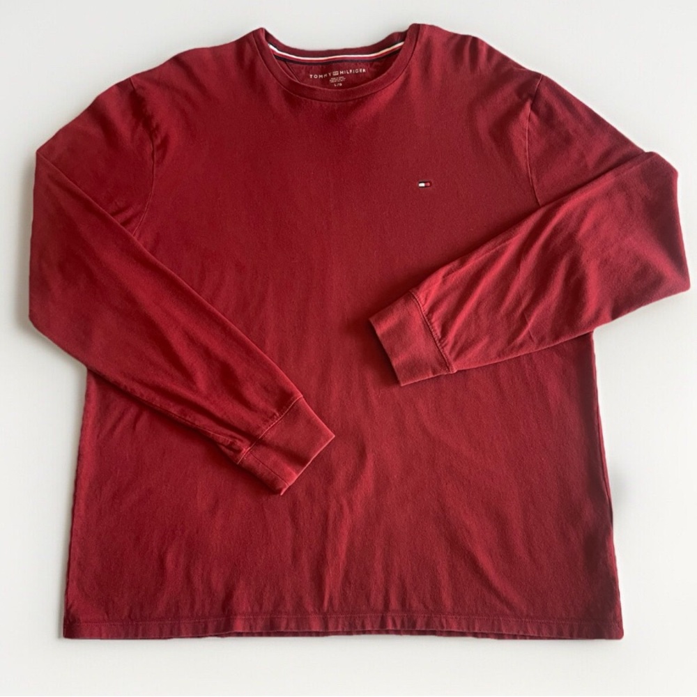 Tommy Hilfiger Men's Red Shirt